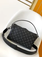 LV Soul Trunk East West Monogram 黑色 單肩包-M11744：圖片 4
