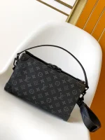 LV Soul Trunk East West Monogram 黑色 單肩包-M11744：圖片 2