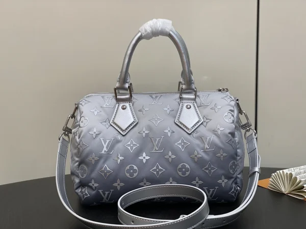 LV SkiSpeedy Bandoulière 25 Monogram 波斯頓旅行包-M11848：圖片 6