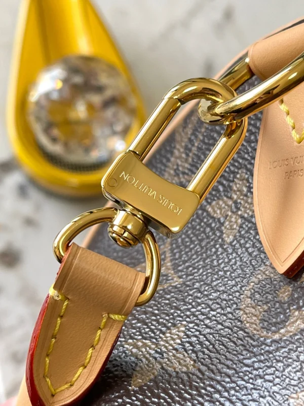 LV Speedy Soft 30 Crafty Monogram 旅行斜揹包-M11945：圖片 11
