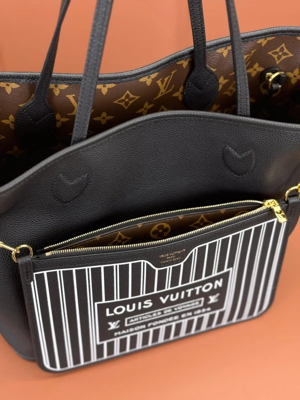 LV新款雙面設計Neverfull Inside Out MM包包-M11946：圖片 6