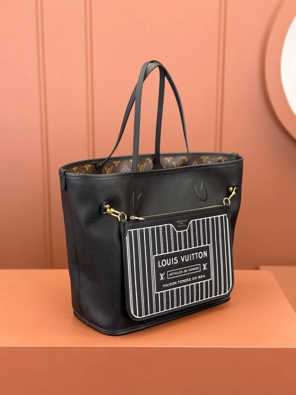 LV新款雙面設計Neverfull Inside Out MM包包-M11946：圖片 3