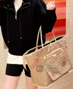 LV新款雙面設計Neverfull Bandoulière Inside Out GM Monogram包包-M11948：圖片 7