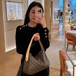 LV Slouchy PM Monogram 流浪包系列-M11952：圖片 4