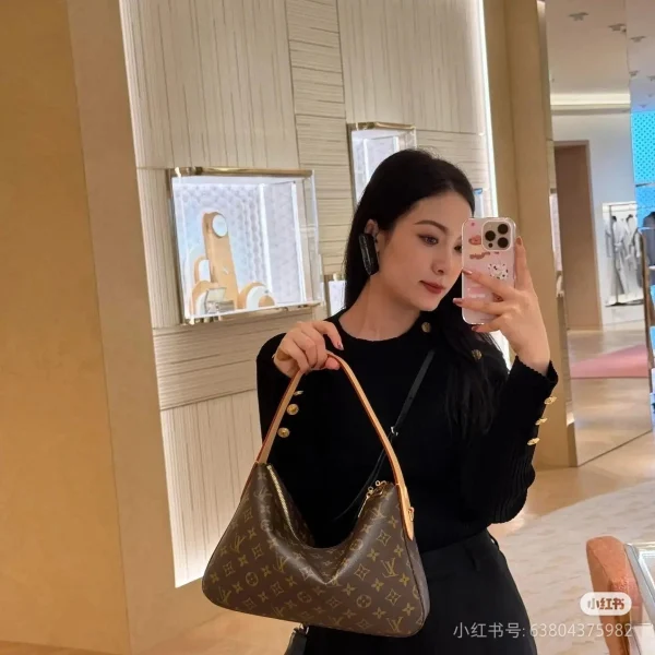 LV Slouchy PM Monogram 流浪包系列-M11952：圖片 5