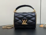 LV 2024 秋冬時裝秀系列GO-14 PM Malletage 斜挎鏈條包-M12004：圖片 11
