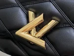 LV 2024 秋冬時裝秀系列GO-14 PM Malletage 斜挎鏈條包-M12004：圖片 16