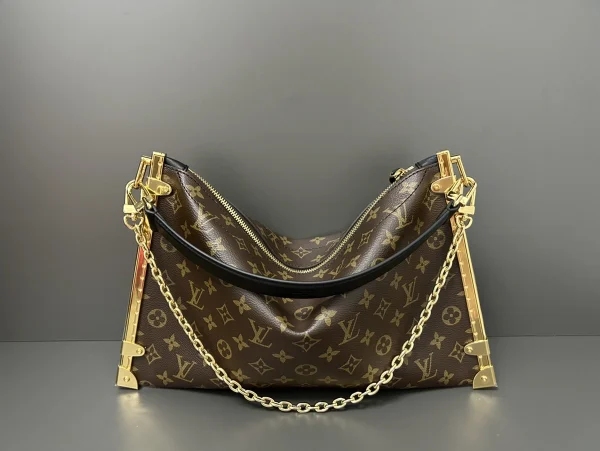 LV 2024 秋冬時裝秀系列Lucky Trunk Monogram 小盒子包 -M12075：圖片 11
