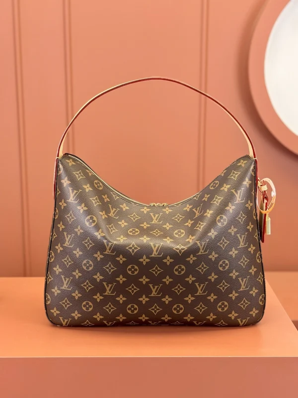 LV Slouchy MM Monogram 單肩包-M12098：圖片 9
