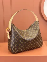 LV Slouchy MM Monogram 單肩包-M12098：圖片 3