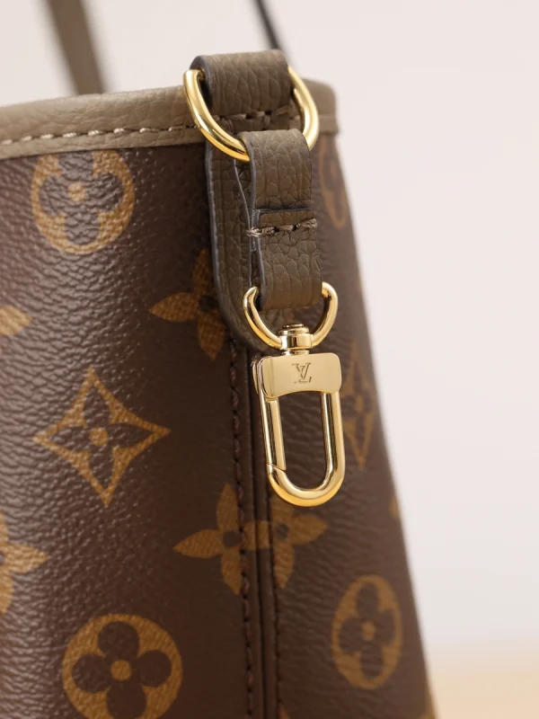 LV 新款雙面設計NeverfullNeverfull Bandoulière Inside Out BB包包-M12109：圖片 16