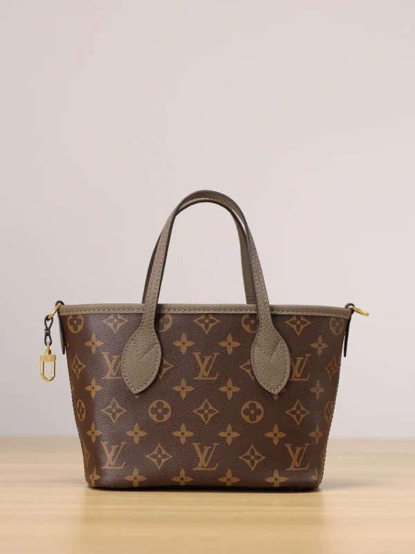 LV 新款雙面設計NeverfullNeverfull Bandoulière Inside Out BB包包-M12109：圖片 17
