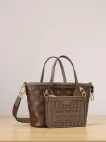 LV 新款雙面設計NeverfullNeverfull Bandoulière Inside Out BB包包-M12109：圖片 3