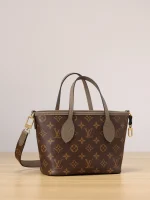 LV 新款雙面設計NeverfullNeverfull Bandoulière Inside Out BB包包-M12109：圖片 4