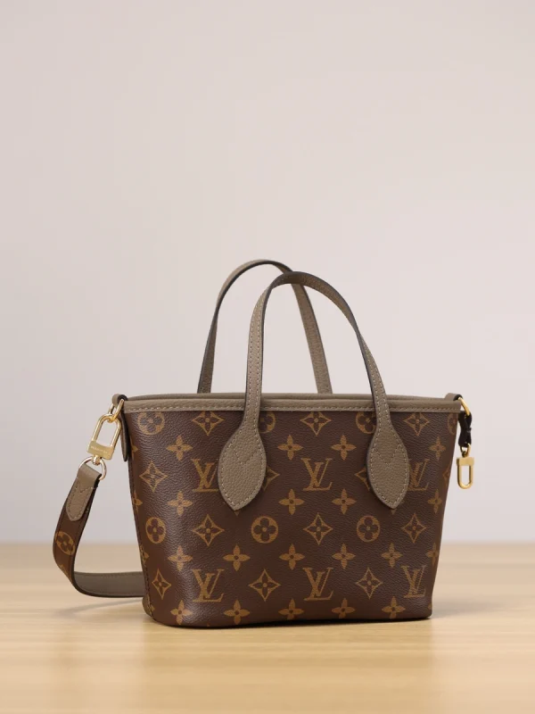 LV 新款雙面設計NeverfullNeverfull Bandoulière Inside Out BB包包-M12109：圖片 4