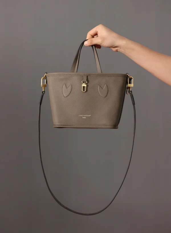LV 新款雙面設計NeverfullNeverfull Bandoulière Inside Out BB包包-M12109：圖片 12