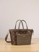 LV 新款雙面設計NeverfullNeverfull Bandoulière Inside Out BB包包-M12109：圖片 6