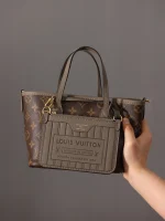 LV 新款雙面設計NeverfullNeverfull Bandoulière Inside Out BB包包-M12109：圖片 42