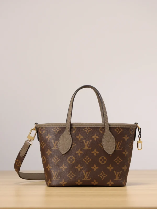 LV 新款雙面設計NeverfullNeverfull Bandoulière Inside Out BB包包-M12109：圖片 8