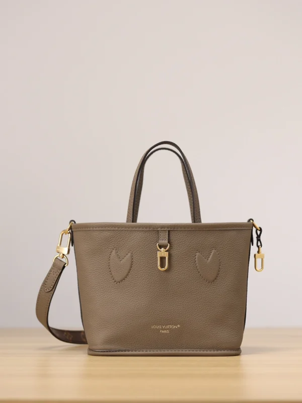 LV 新款雙面設計NeverfullNeverfull Bandoulière Inside Out BB包包-M12109：圖片 9