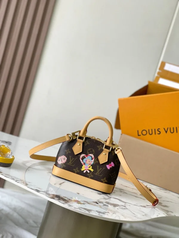 LV Nano Alma Monogram 貝殼包-M12199：圖片 6