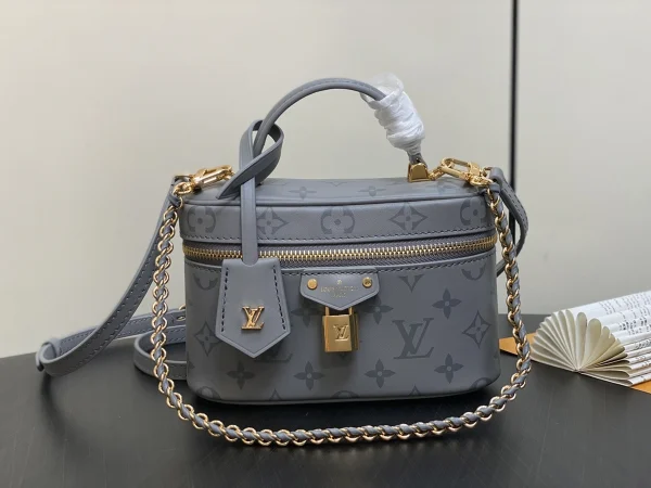 LV 2024 秋冬時裝秀系列Vanity Chain Pouch 化妝盒 化妝袋-M12427：圖片 8