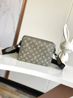 LV Trio Monogram 男士郵差包-M12490：圖片 3