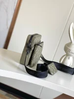 LV Trio Monogram 男士郵差包-M12490：圖片 4
