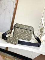LV Trio Monogram 男士郵差包-M12490：圖片 2