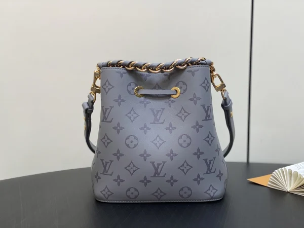 LV 2024 秋冬時裝秀系列Néonoé BB Monogram Ink 水桶包-M12749：圖片 7