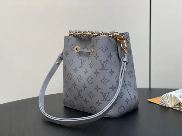 LV 2024 秋冬時裝秀系列Néonoé BB Monogram Ink 水桶包-M12749：圖片 6