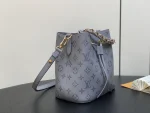 LV 2024 秋冬時裝秀系列Néonoé BB Monogram Ink 水桶包-M12749：圖片 4