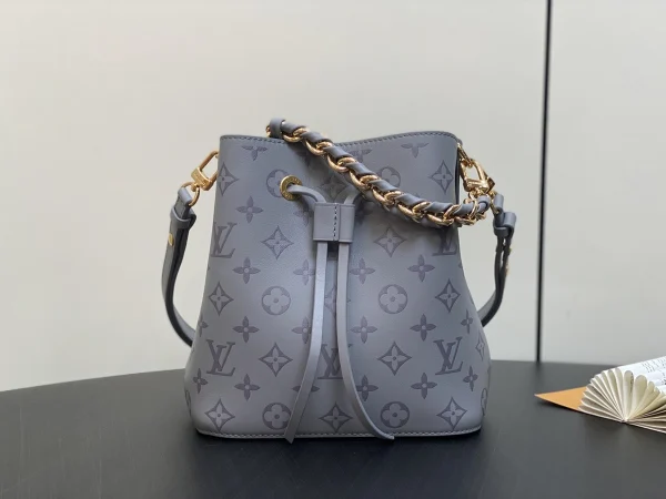 LV 2024 秋冬時裝秀系列Néonoé BB Monogram Ink 水桶包-M12749：圖片 3