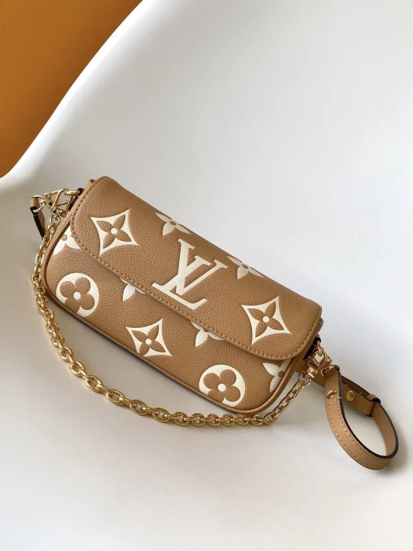 LV Wallet on Chain Ivy Monogram epi 鏈條包 斜揹包-M12758：圖片 7