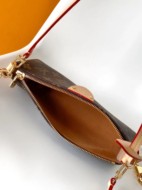 LV Pochette Tirette Monogram 單肩包-M12859：圖片 11