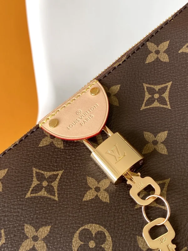 LV Pochette Tirette Monogram 單肩包-M12859：圖片 8