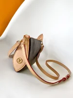 LV Pochette Tirette Monogram 單肩包-M12859：圖片 6
