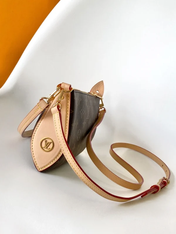 LV Pochette Tirette Monogram 單肩包-M12859：圖片 6