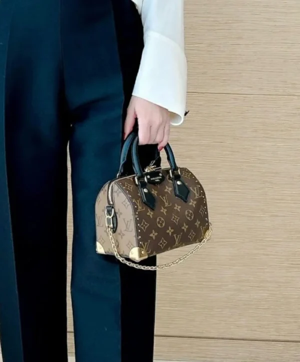 LV Cruise 2025 Speedy Trunk 20 Monogram travel包包-M13146：圖片 6