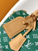 LV Runway Speedy P9 Bandoulière 25 綠色 購物旅行包-M24423：圖片 13