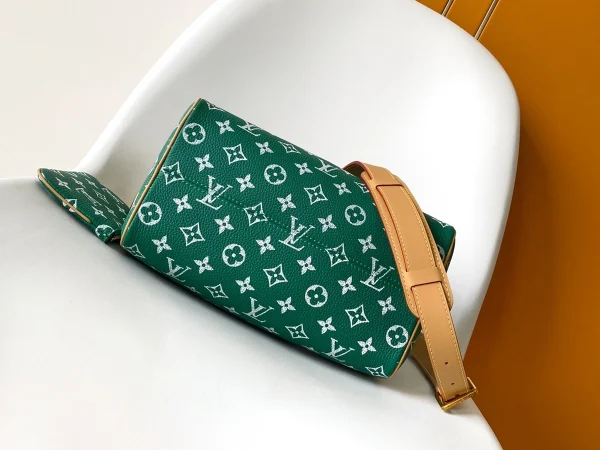 LV Runway Speedy P9 Bandoulière 25 綠色 購物旅行包-M24423：圖片 17
