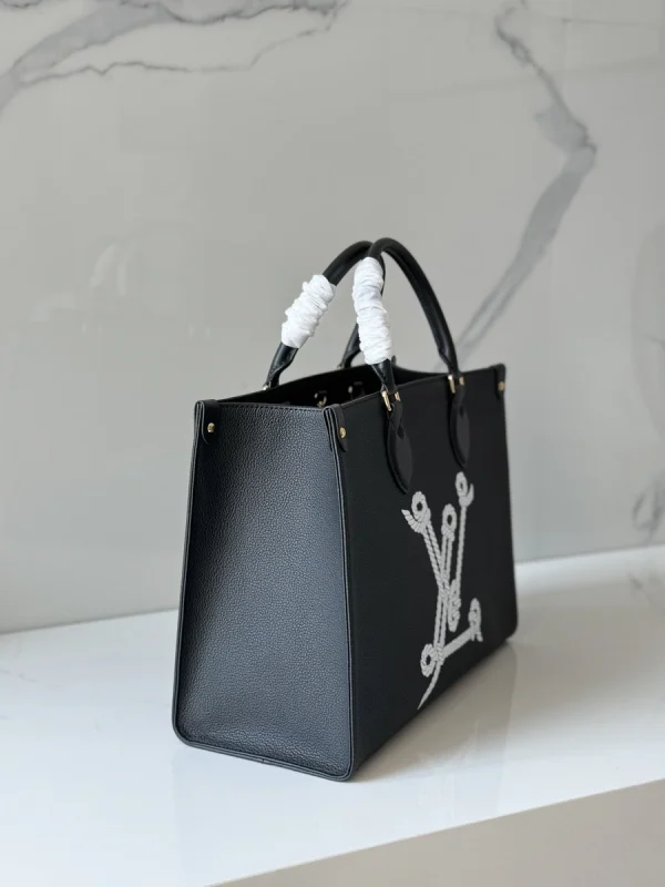 LV OnTheGo mm EPI  手提托特包包-M24834：圖片 4