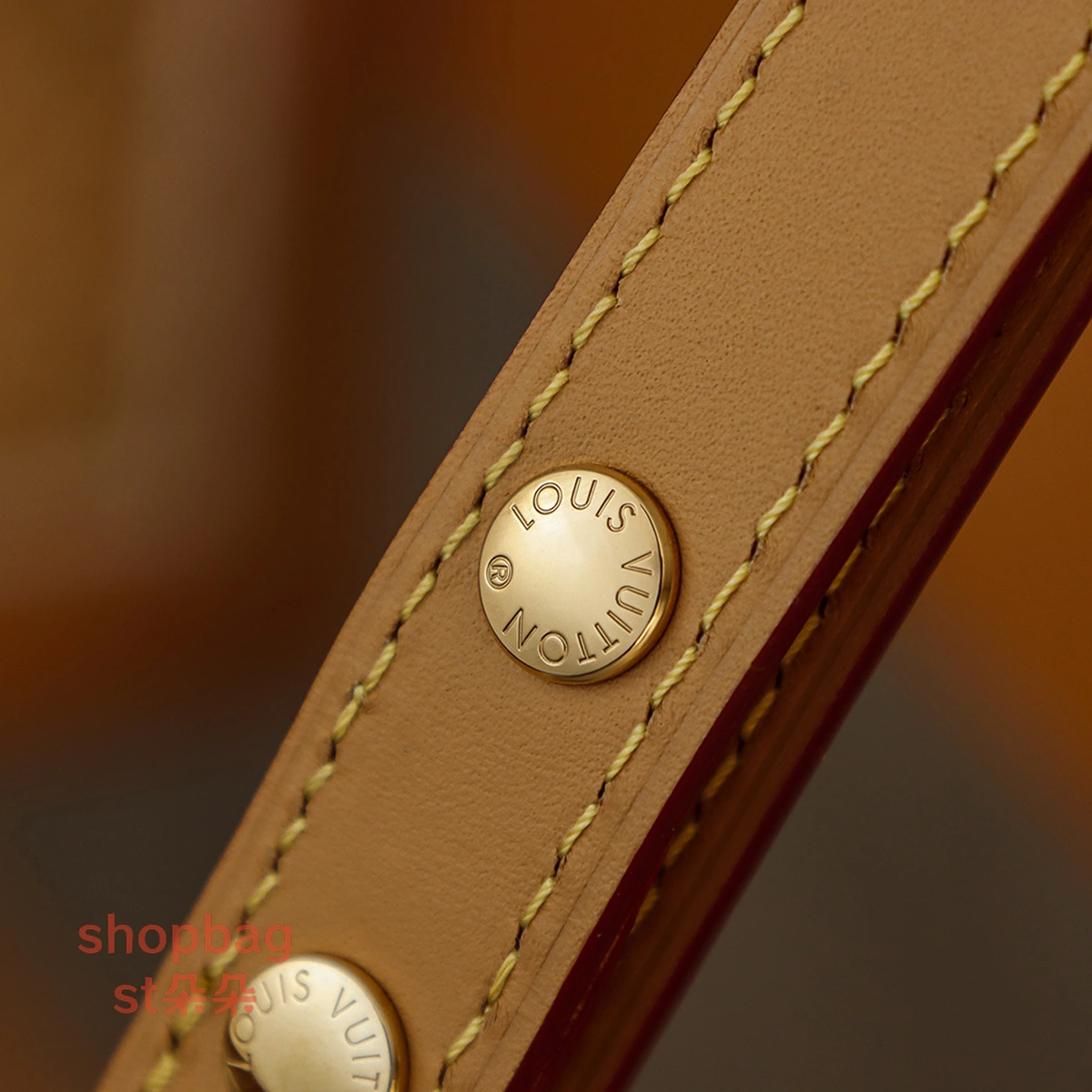 高仿精品 LV Boulogne Monogram 黃牛角包-M45832 10 高仿包LV精品