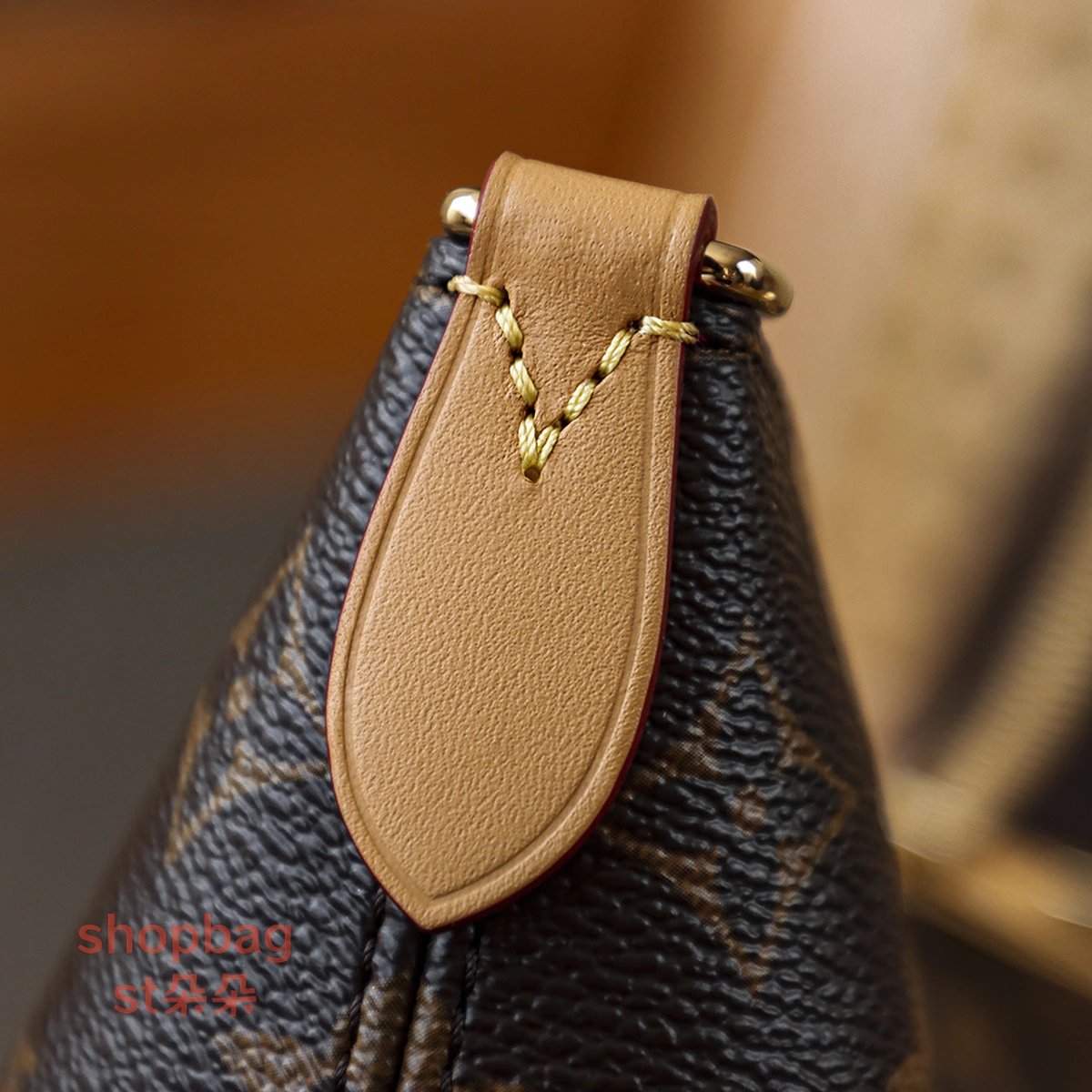 高仿精品 LV Boulogne Monogram 黃牛角包-M45832 13 高仿包LV精品
