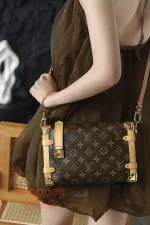 高仿包包 LV Side Trunk MM 老花 單肩包-M46358：圖片 28