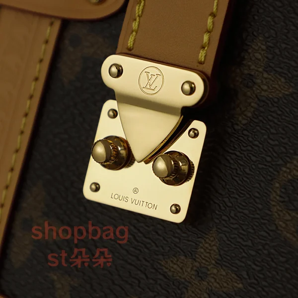 高仿包包 LV Side Trunk MM 老花 單肩包-M46358：圖片 12