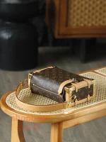 高仿包包 LV Side Trunk MM 老花 單肩包-M46358：圖片 9