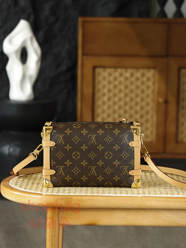 高仿包包 LV Side Trunk MM 老花 單肩包-M46358：圖片 4