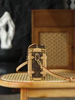 高仿包包 LV Side Trunk MM 老花 單肩包-M46358：圖片 3