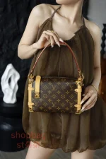 高仿包包 LV Side Trunk MM 老花 單肩包-M46358：圖片 21